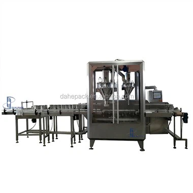 Non Dairy Creamer Milk Powder Can Filling Machine